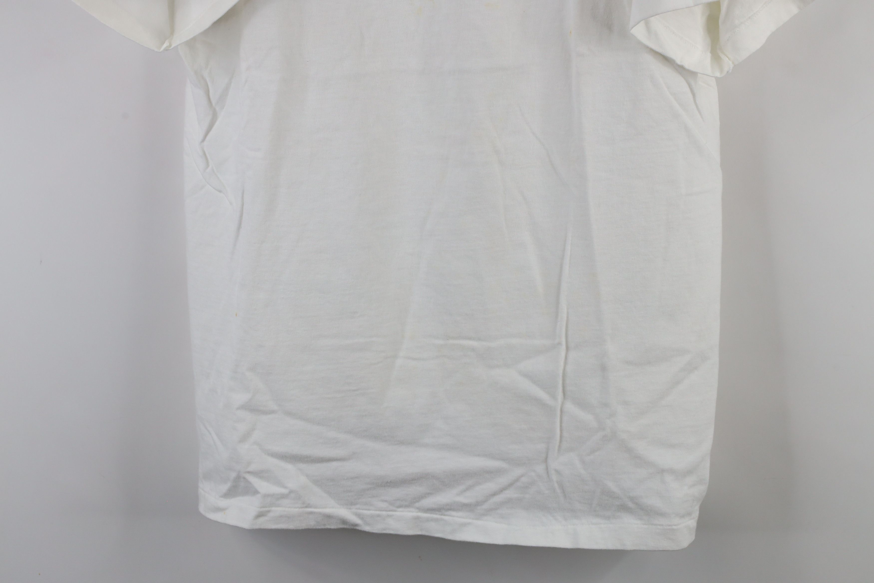 Vintage Vintage 90s ESPN The Jimmy V Foundation T-Shirt White USA Size US L / EU 52-54 / 3 - 3 Thumbnail