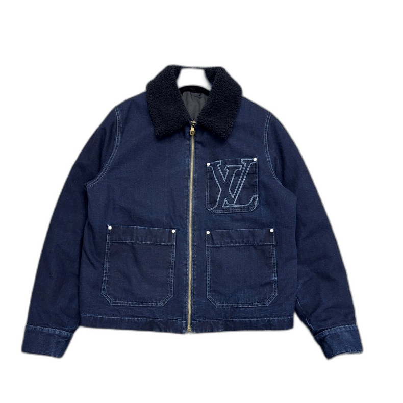 Louis Vuitton Louis Vuitton Embroidered Denim Jacket-2506 Size US L / EU 52-54 / 3 - 1 Thumbnail
