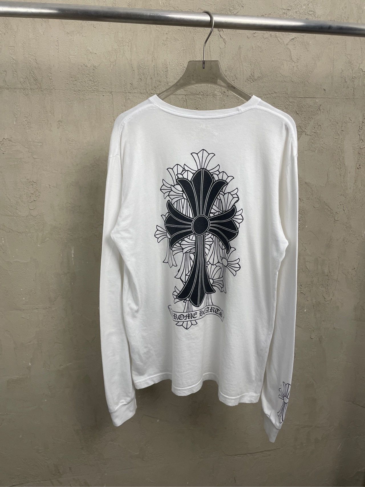chrome hearts Cemetery multi cross Long sleeve Tee