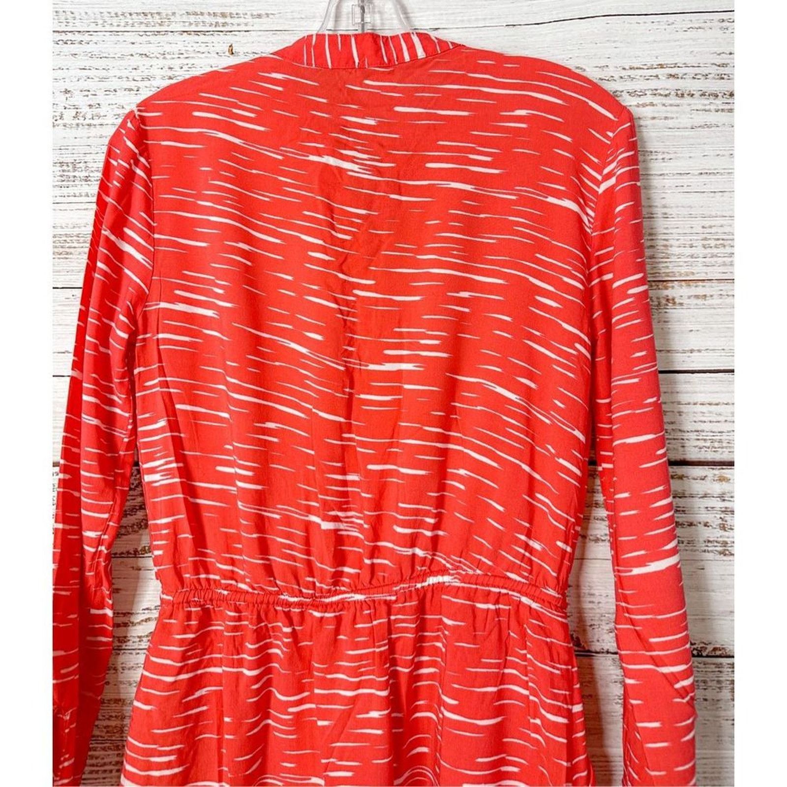 Splendid Splendid Button Front Mini Dress Red White Size Small Size S / US 4 / IT 40 - 9 Thumbnail