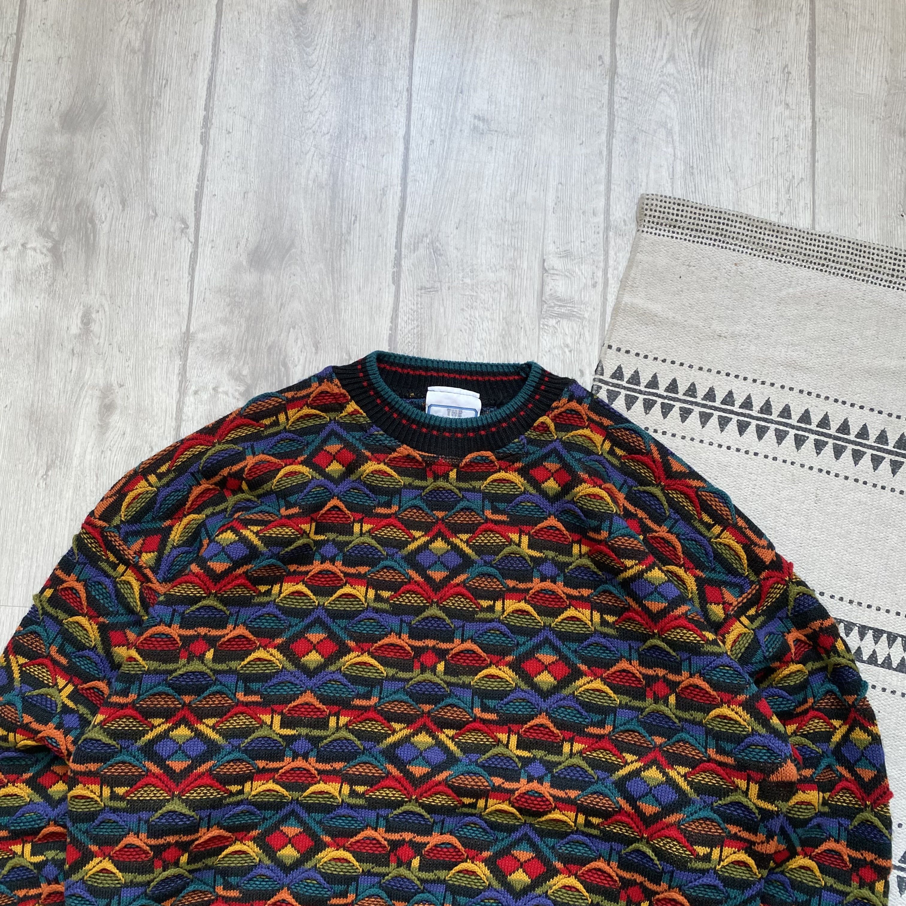 Coogi Vintage 90s Coggi Style knit Cozy sweater Y2K Tundra Size US L / EU 52-54 / 3 - 2 Thumbnail