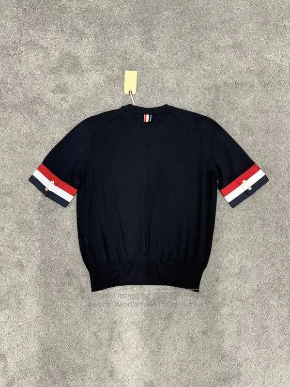 Thom Browne Thom Browne Black Wool Summer Short Sleeve Tee . Size XL / US 12-14 / IT 48-50 - 3 Thumbnail