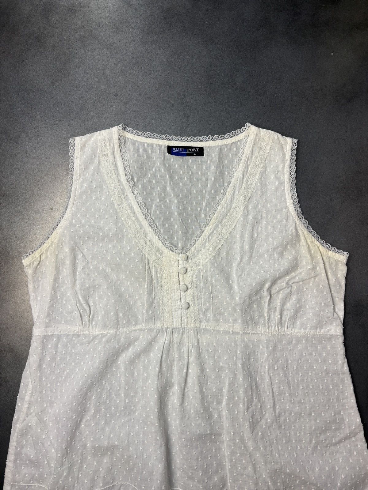 Vintage Y2K Vintage Slip Dress Negligée Babydoll Nightgown Chemise Size L / US 10 / IT 46 - 3 Thumbnail