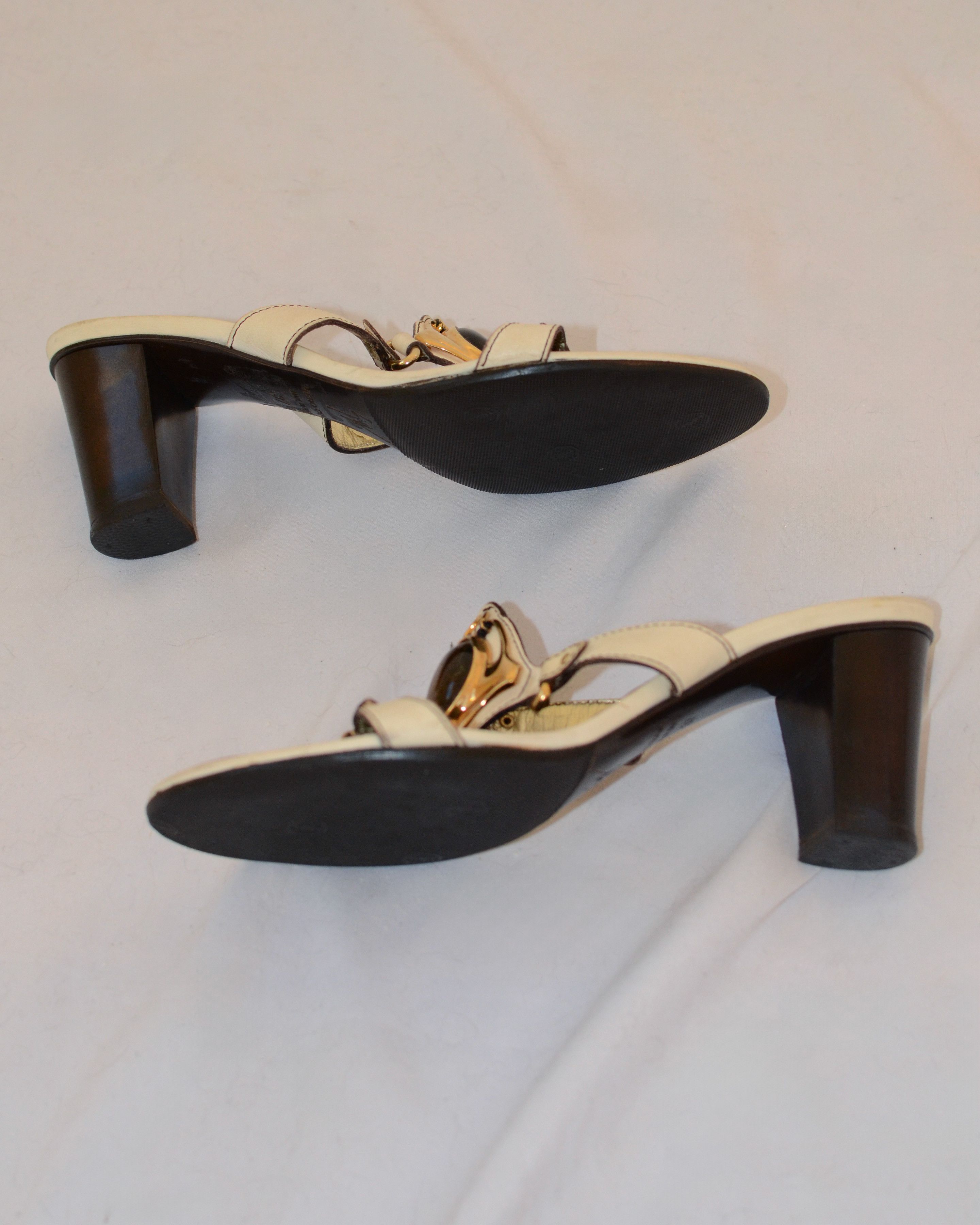 Giuseppe Zanotti GIUSEPPE ZANOTTI GEM LEATHER HEELS Size US 6.5 / IT 36.5 - 5 Thumbnail
