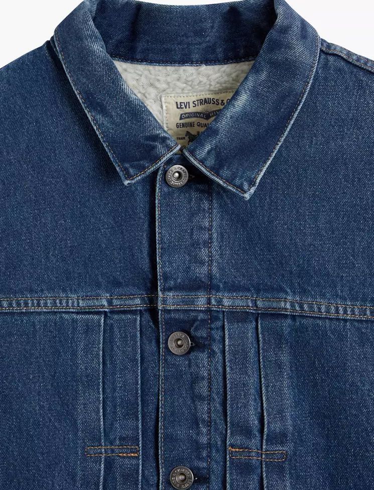 Levi's Made & Crafted LEVI'S MADE & CRAFTED Type II Sherpa Trucker Jacket Big E Size US L / EU 52-54 / 3 - 15 Thumbnail