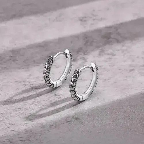 Jewelry Round Huggie Hoop Vintage Earrings Size ONE SIZE - 3 Thumbnail
