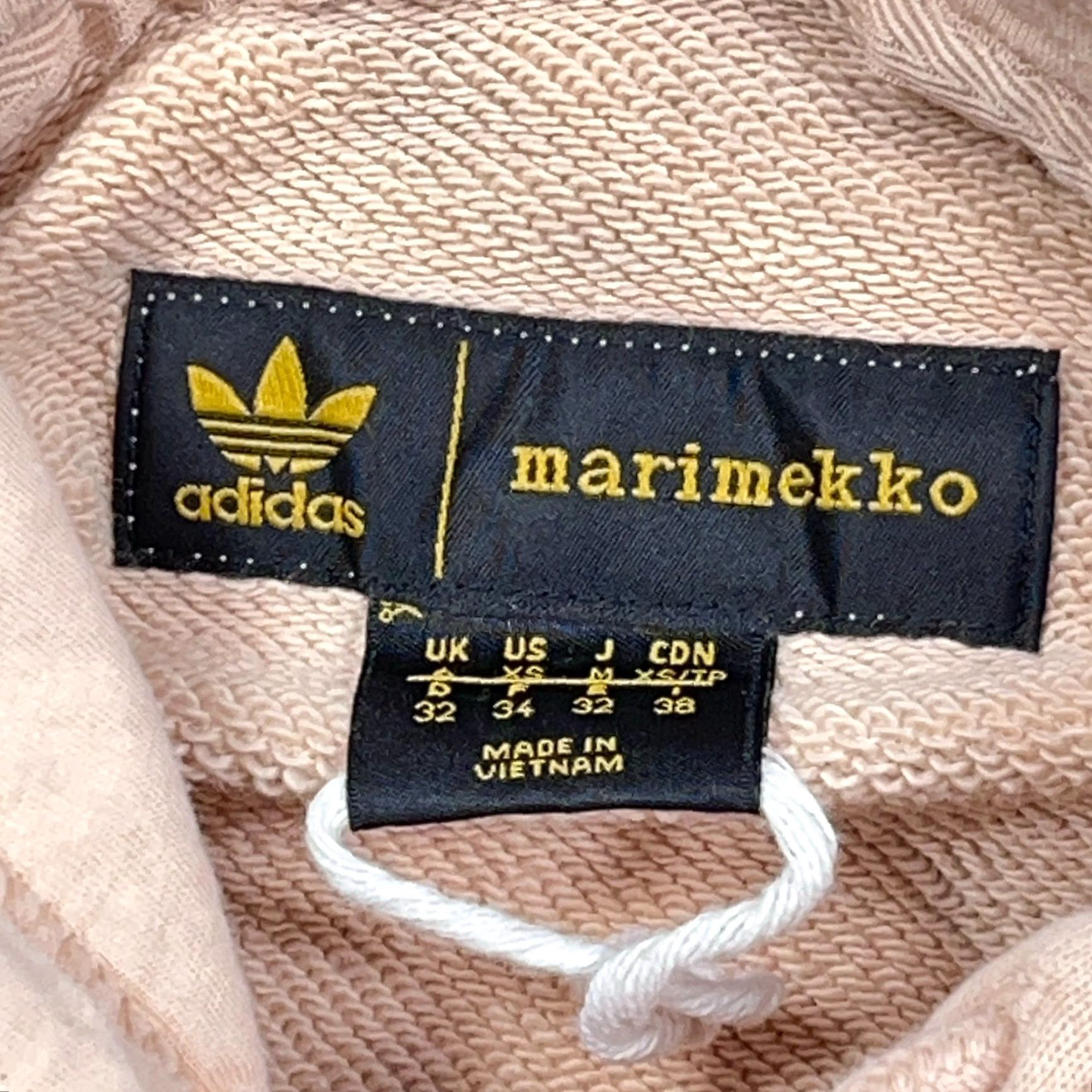 Adidas Adidas Marimekko Hoodie Women XS Pink Logo Hooded Pullover Sweatshirt Sweatshirt Oversized Pullover Hoodie Women XS Pink Adidas Marimekko Size XS / US 0-2 / IT 36-38 - 3 Thumbnail