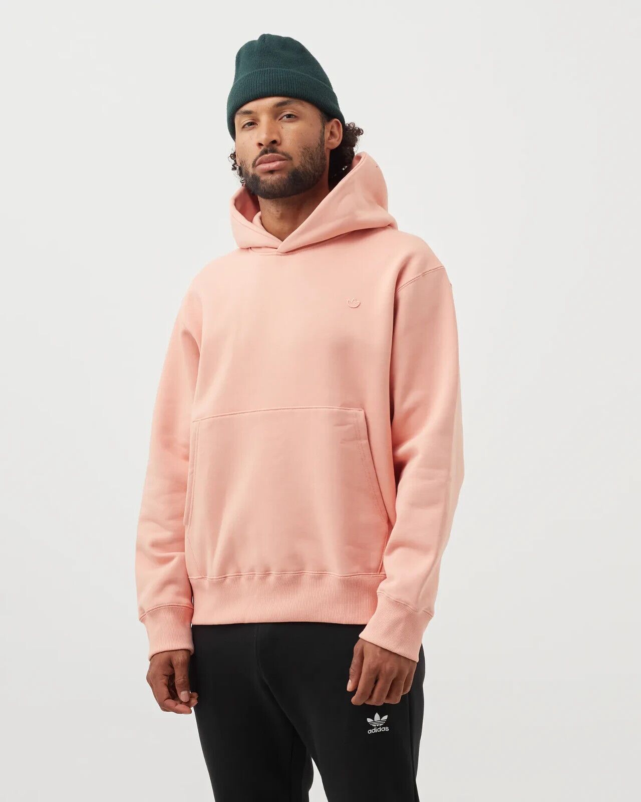 Adidas ADIDAS Adicolor Blush Pink Trefoil Hoodie - H11360 Size US M / EU 48-50 / 2 - 1 Thumbnail