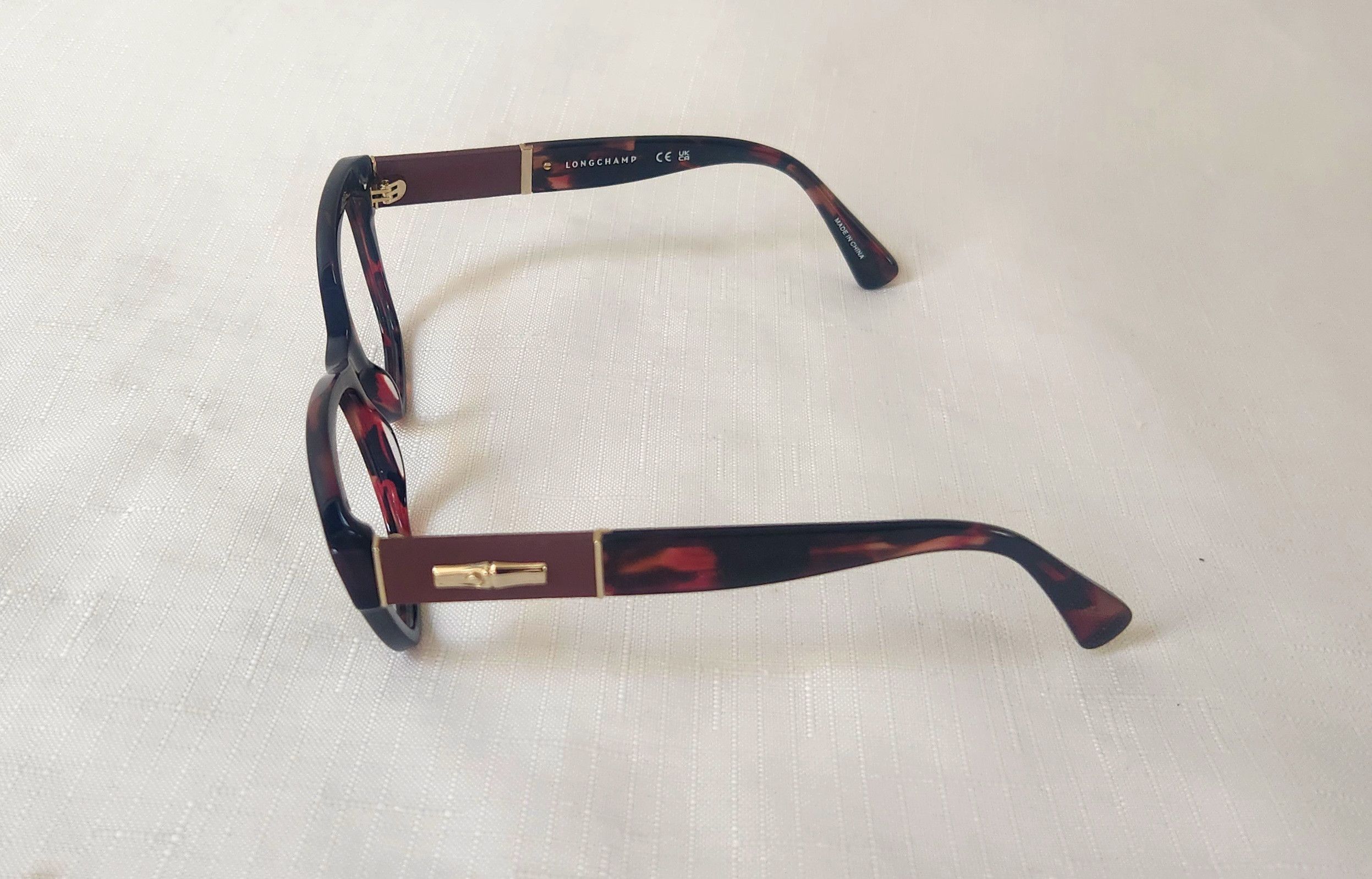 Longchamp Longchamp LO2742L red havana 640 52-16-140 Eyeglasses Frame Size ONE SIZE - 2 Thumbnail