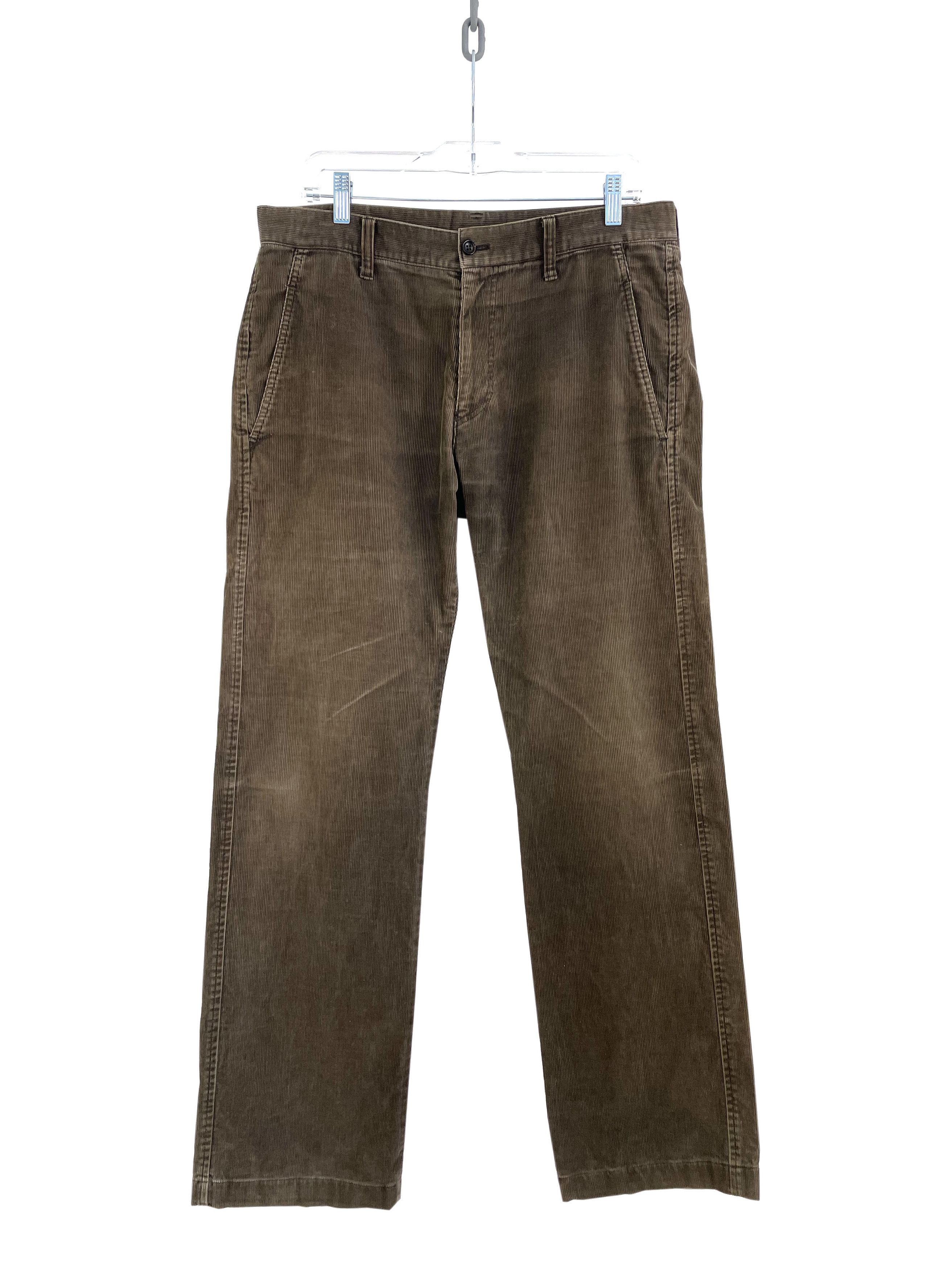 Comme des Garcons Homme 2005 Sunfaded Corduroy Pants Size US 34 / EU 50 - 1 Thumbnail