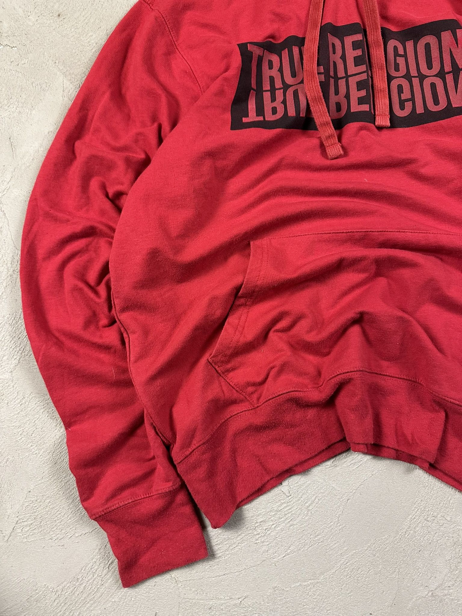 True Religion Vintage Y2k True Religion Spellout Logo Hoodie Size US L / EU 52-54 / 3 - 4 Thumbnail