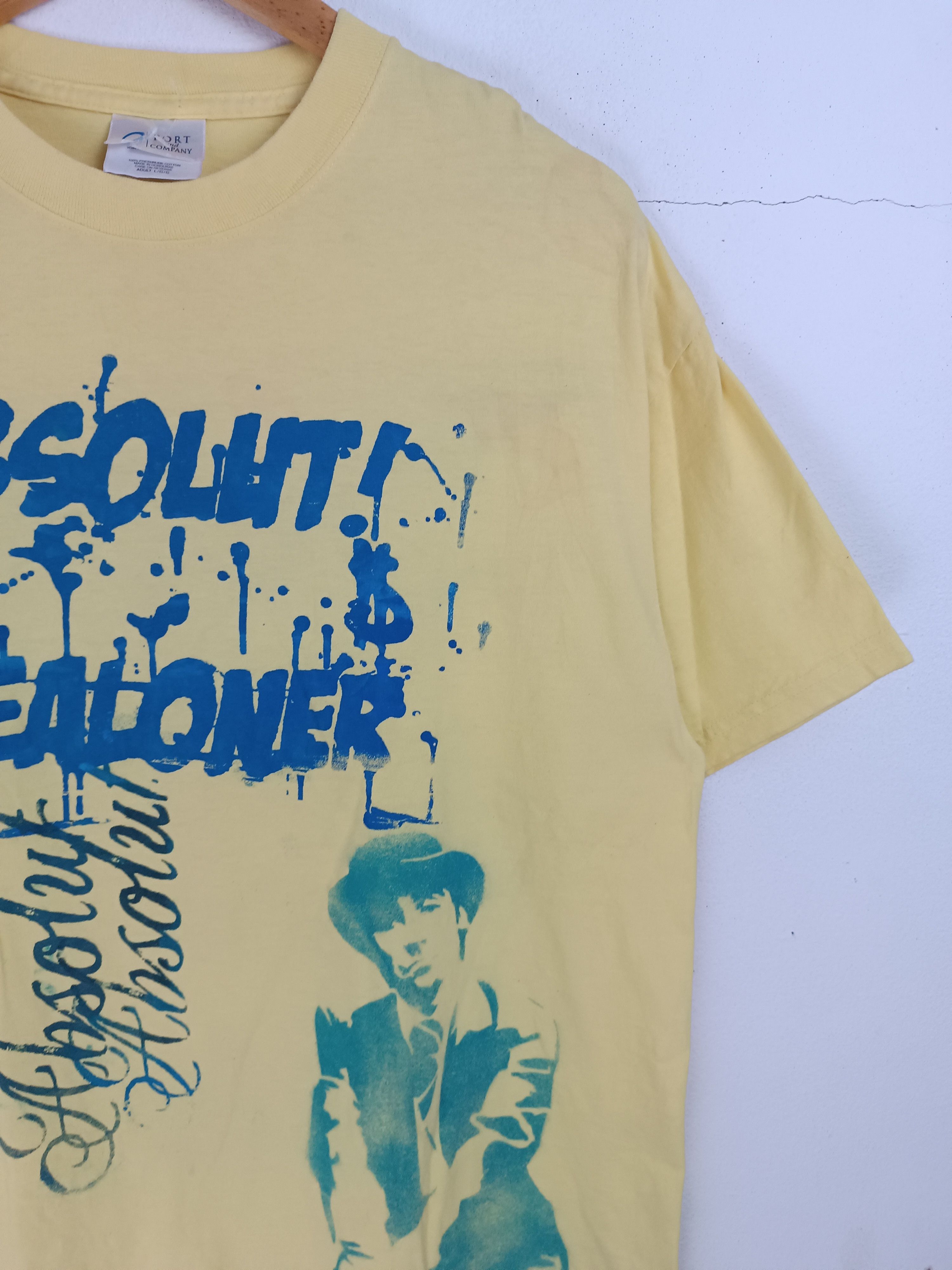 Other VINTAGE ABSOLUT! & REALONER PUNK GRUNGE ROCK TEE Size US L / EU 52-54 / 3 - 7 Thumbnail