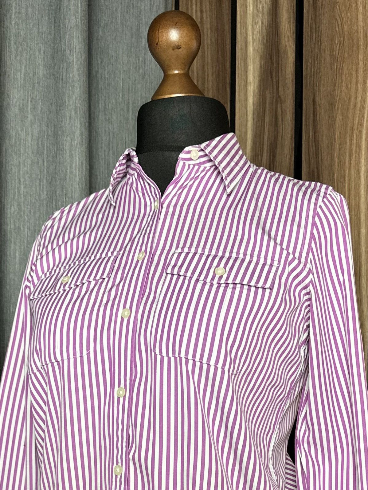 Ralph Lauren Lauren Ralph Lauren Striped Shirt Blouse Women's Size XS Size XS / US 0-2 / IT 36-38 - 5 Thumbnail