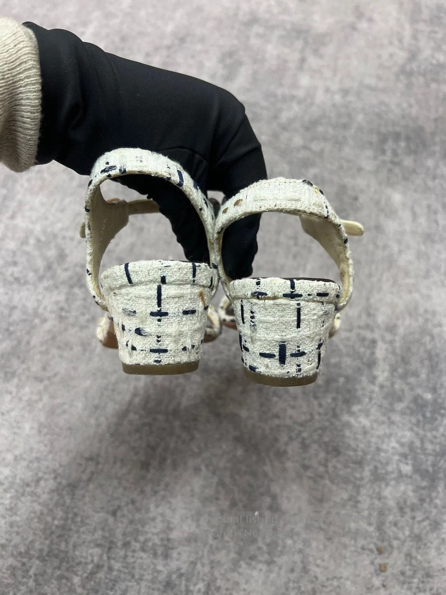 Chanel Chanel Chain Sandals. Size US 5.5 / IT 35.5 - 4 Thumbnail
