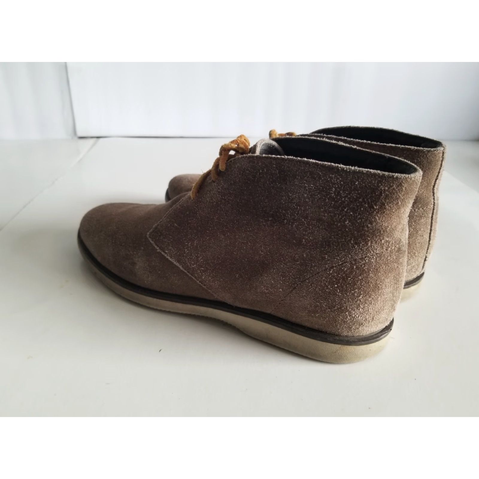 Hogan Hogan Derby Chukkas H209 Boots Lace Up Suede Brown Made in Italy US Size 8.5 Desert Mens Boots Size US 9 / EU 42 - 4 Thumbnail