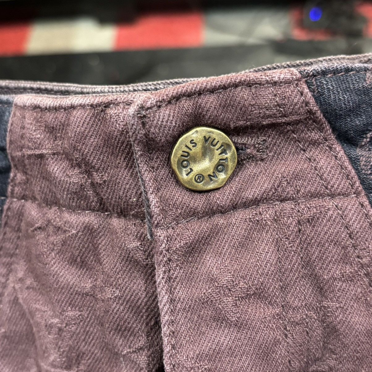 Louis Vuitton Louis Vuitton Monogram Flower Denim Pants Size US 38 / EU 54 - 7 Thumbnail