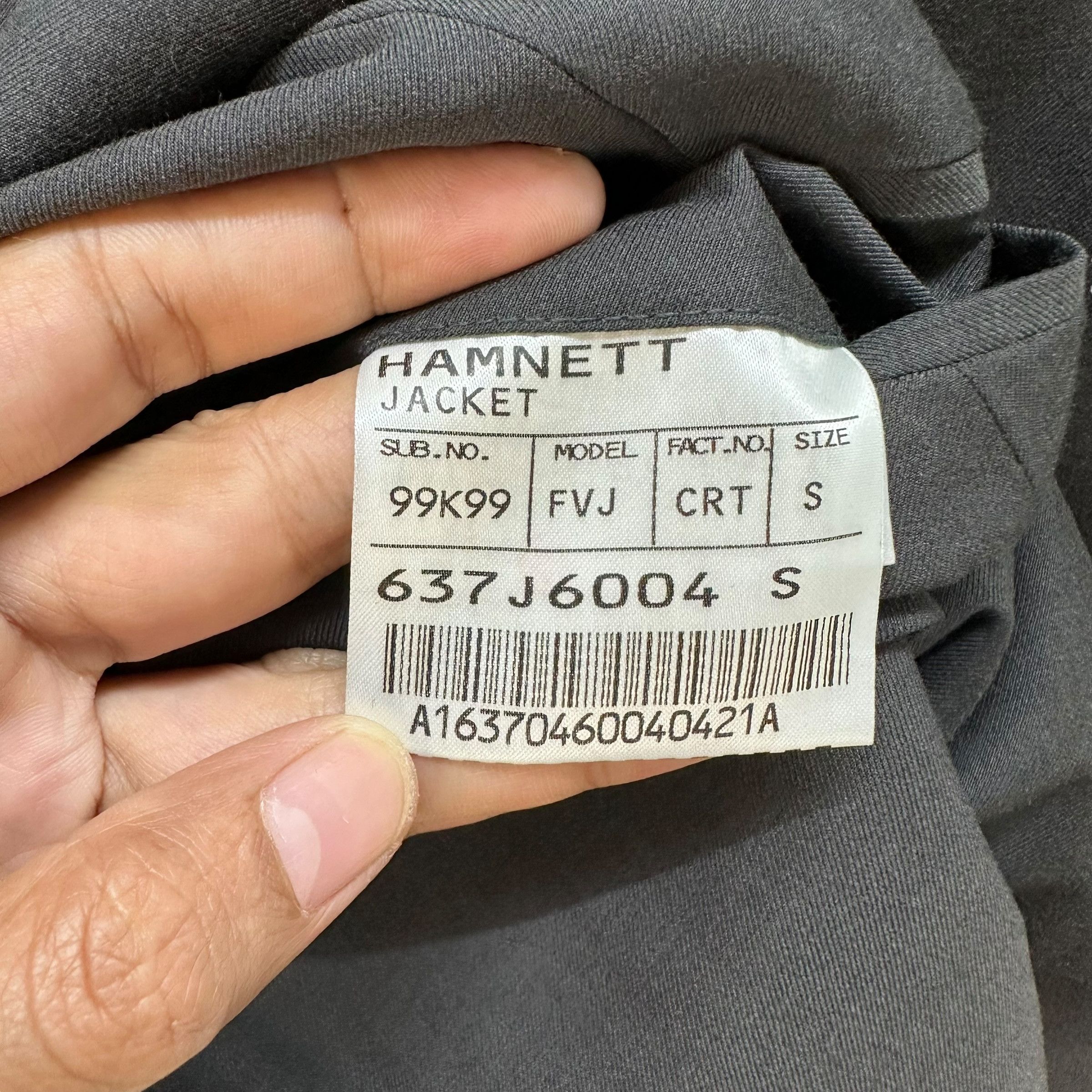 Katharine Hamnett London HAMNETT Inner Vest Suit Jacket Blazers #1509-A62 Size US S / EU 44-46 / 1 - 13 Thumbnail