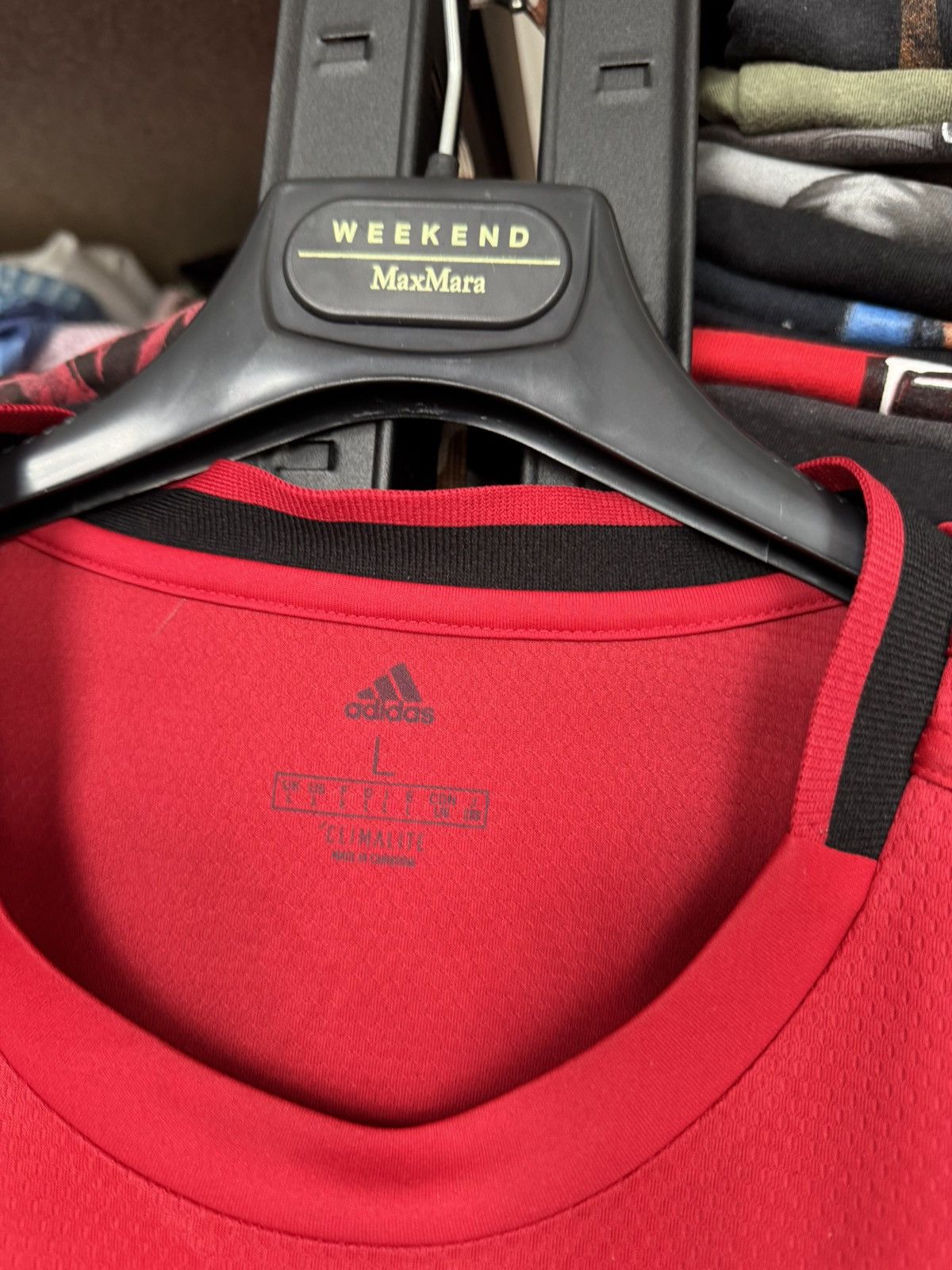 Adidas × Other 🧨Adidas Manchester Chevrolet Jersey size L Size US L / EU 52-54 / 3 - 6 Thumbnail
