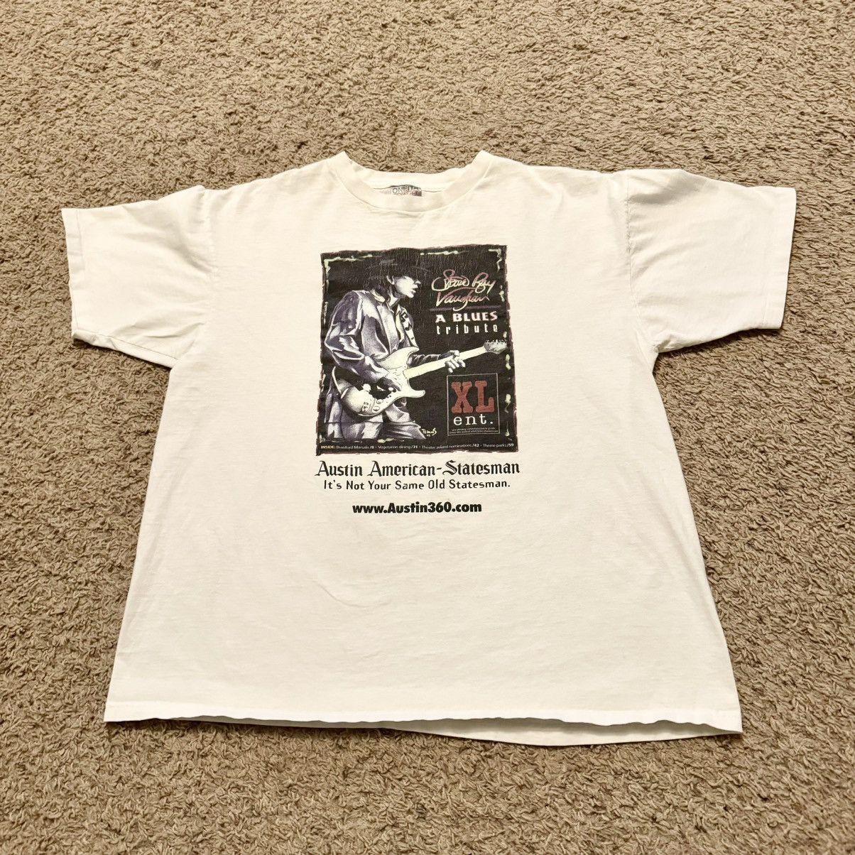 Band Tees VINTAGE STEVIE RAY VAUGHN AUSTIN TEE! Size US XL / EU 56 / 4 - 2 Thumbnail