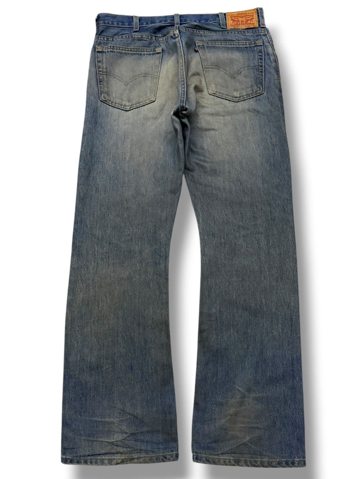 Levi's Vintage Levi’s 517 Denim Jeans | Relaxed Bootcut Fit | W34 Size US 34 / EU 50 - 3 Thumbnail