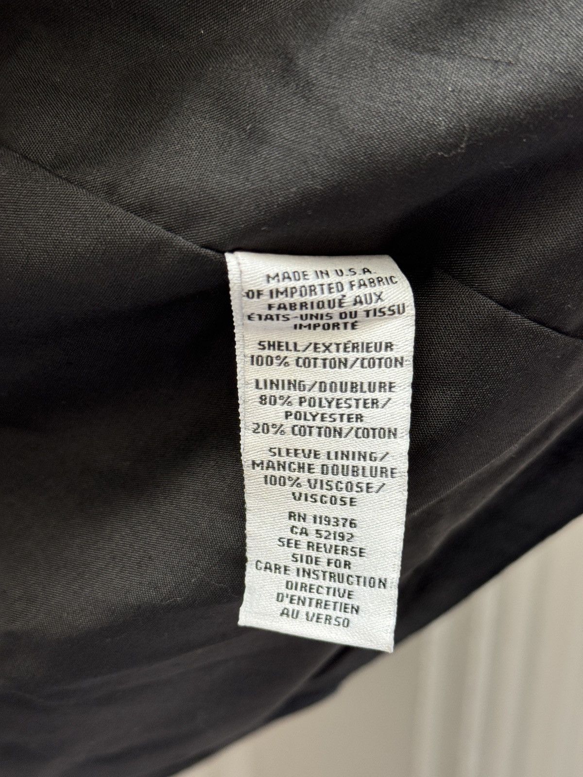 Helmut Lang Helmut Lang Waxed Cotton Black Asymmetrical Jacket Large Size US L / EU 52-54 / 3 - 11 Thumbnail