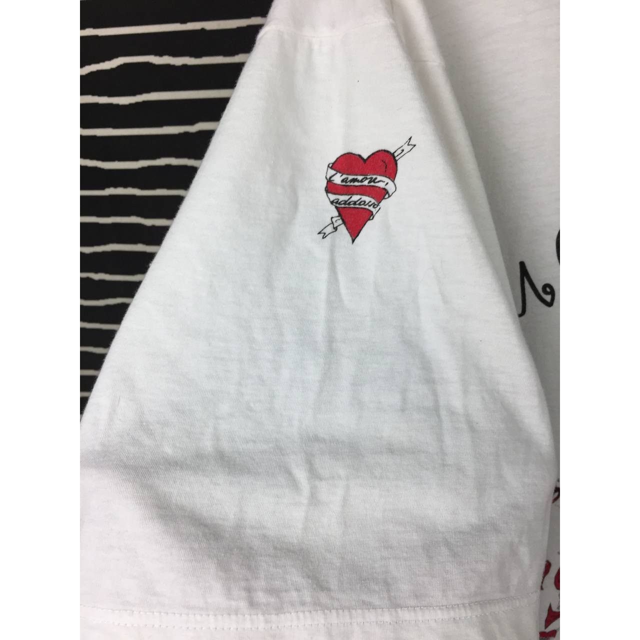 Vintage Vtg Stefanel Made In Italy Buon Natale Peace On Earth Tee Size US M / EU 48-50 / 2 - 11 Thumbnail
