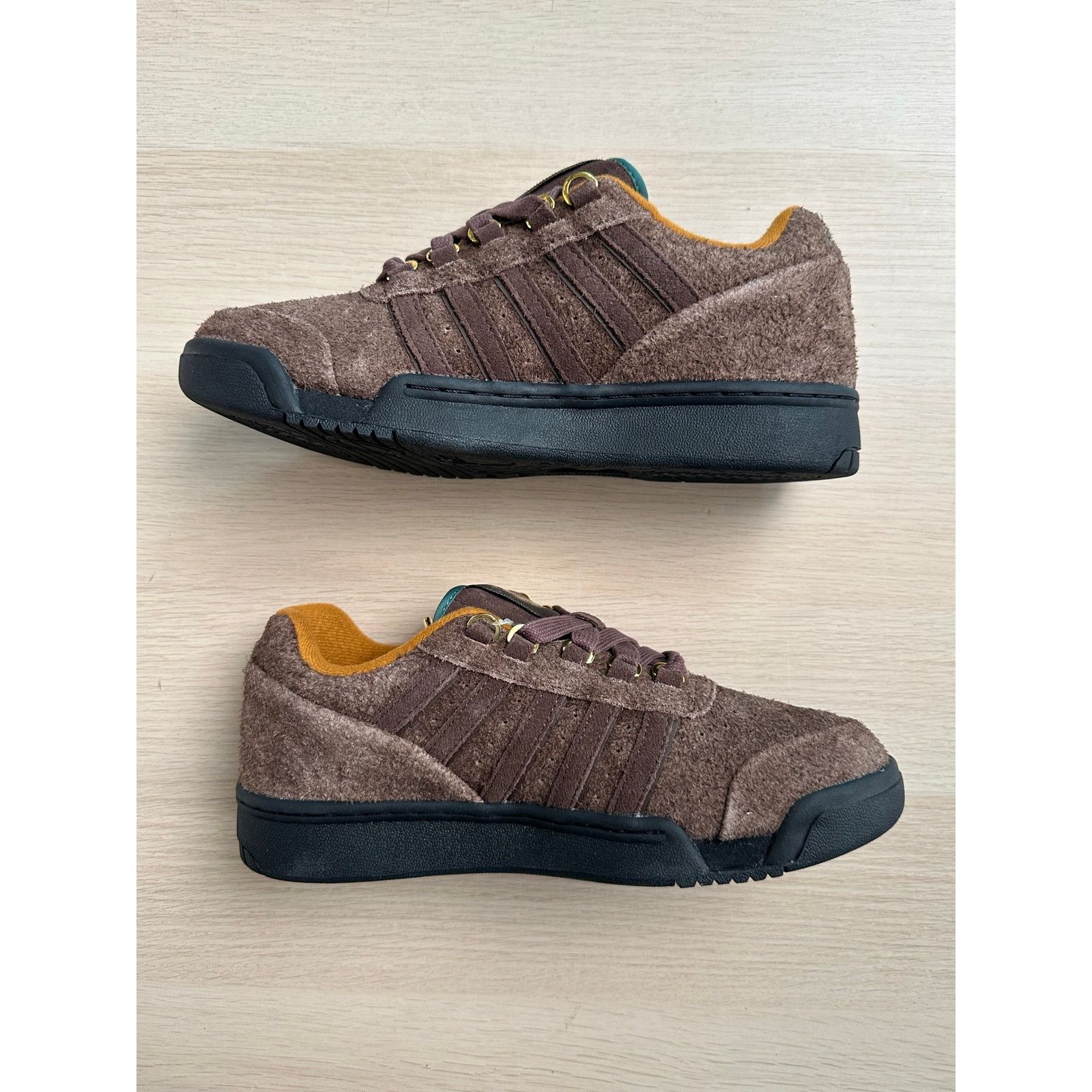 K-Swiss K-Swiss x Anwar Carrots Gstaad Brown Sneaker Size 7.5M - New Size US 7.5 / EU 40-41 - 6 Thumbnail