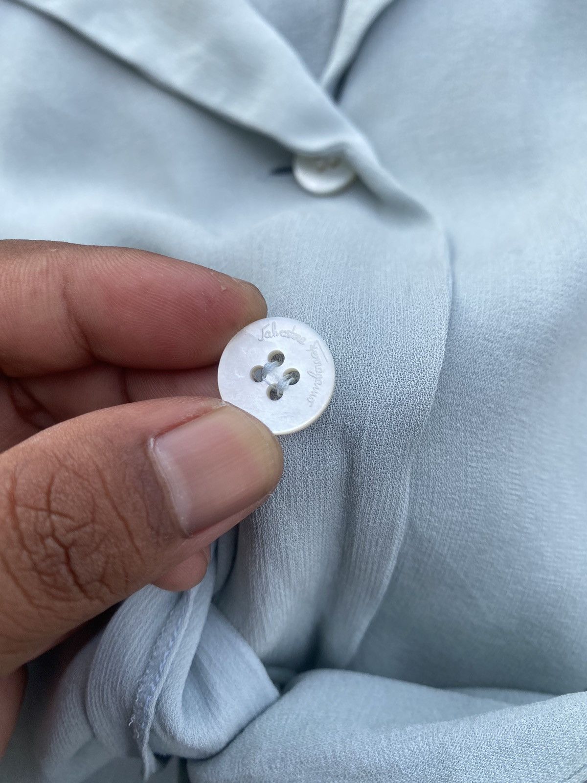 Salvatore Ferragamo Rare Vintage 90s Salvatore Ferragamo Buttons Shirt Size M / US 6-8 / IT 42-44 - 12 Thumbnail