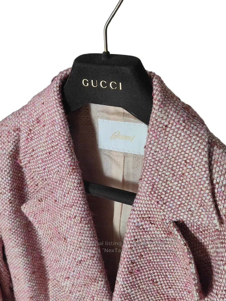 Brioni Brioni Top-grade silk cotton blend coat Size M / US 6-8 / IT 42-44 - 4 Thumbnail
