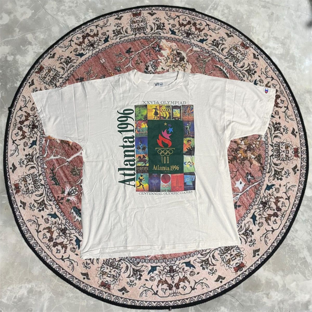 Vintage Champion atlanta Size US XL / EU 56 / 4 - 1 Thumbnail