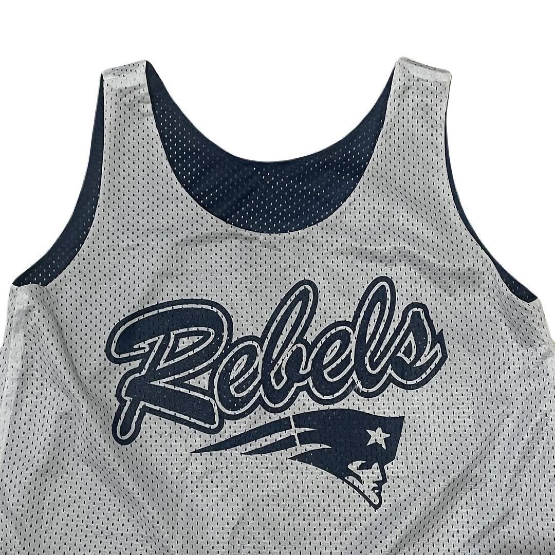 Jerzees × NFL × Vintage VINTAGE NFL REVERSIBLE JERSEY NEW ENGLAND PATRIOTS PATS Size US M / EU 48-50 / 2 - 7 Thumbnail