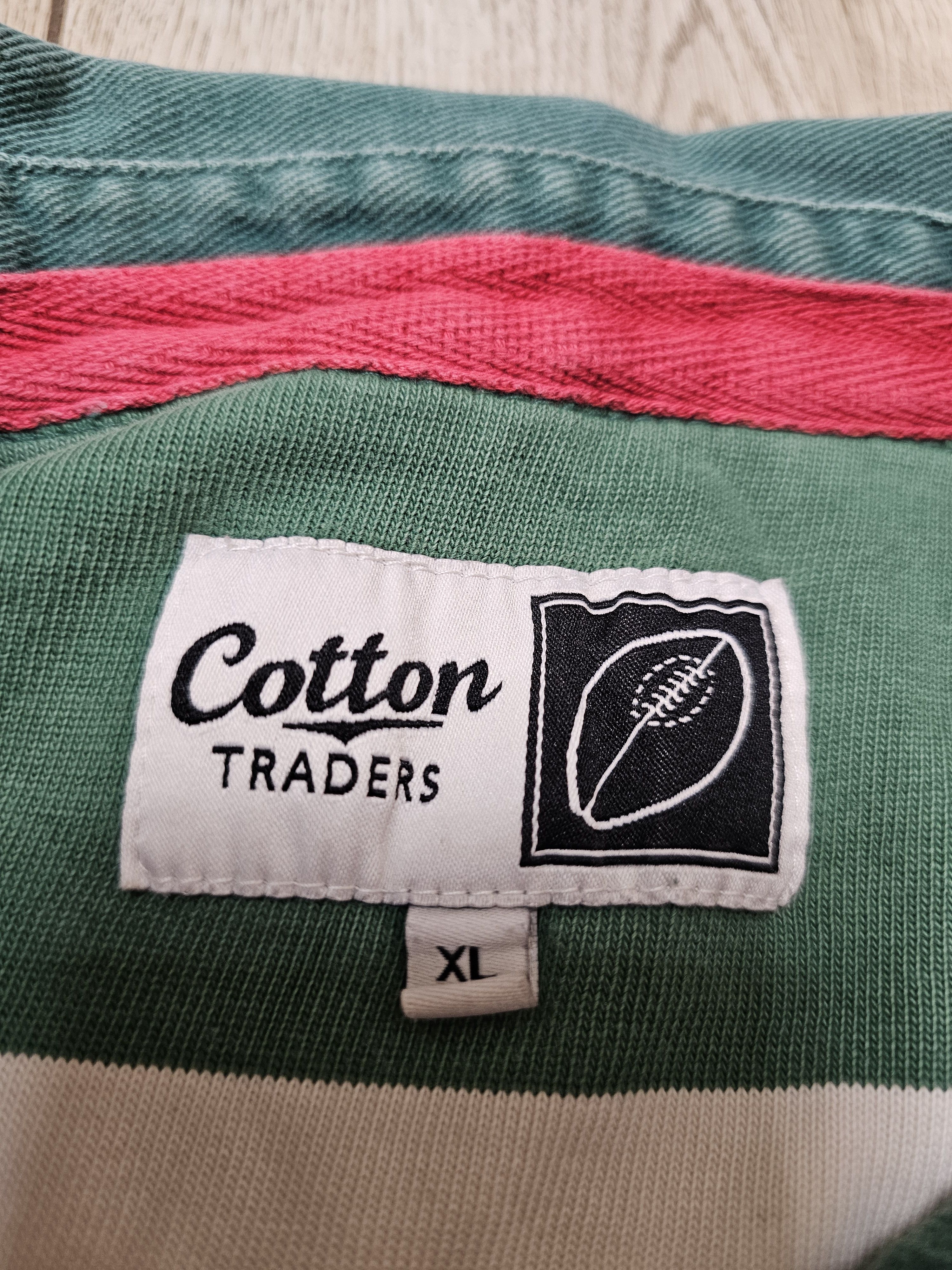 Cotton Traders LEICESTER TIGERS 2006 RUGBY JERSEY VINTAGE ENGLAND RUGBY Size US XL / EU 56 / 4 - 9 Thumbnail