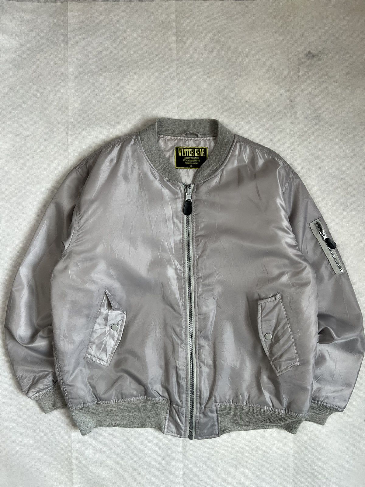 Other Vintage Bomber Jacket Reversible Winter Gear Japanese Brand Size US XL / EU 56 / 4 - 1 Thumbnail