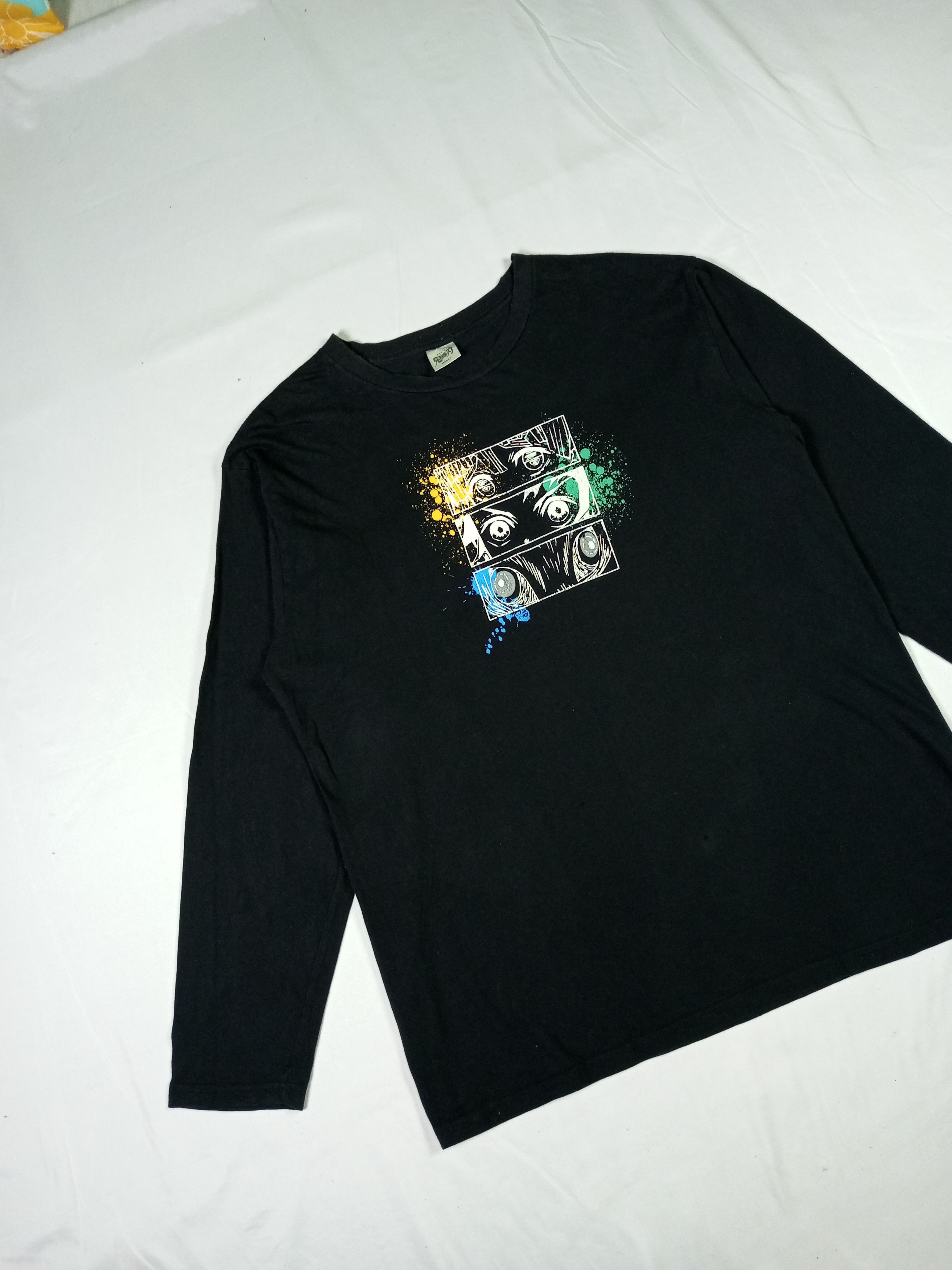 Japanese Brand "DEMON SLAYER" KIMETSU NO YAIBA LONG SLEEVE TSHIRT Size US XL / EU 56 / 4 - 3 Thumbnail