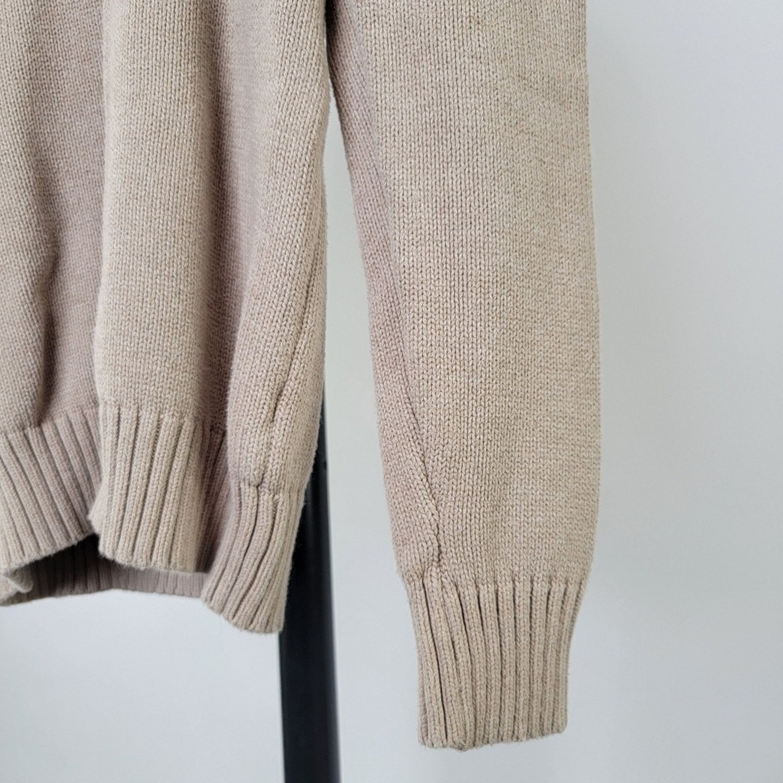 Gap Gap Men's Shawl Neck Fair Isle Oatmeal Pullover Sweater M Size US M / EU 48-50 / 2 - 5 Thumbnail