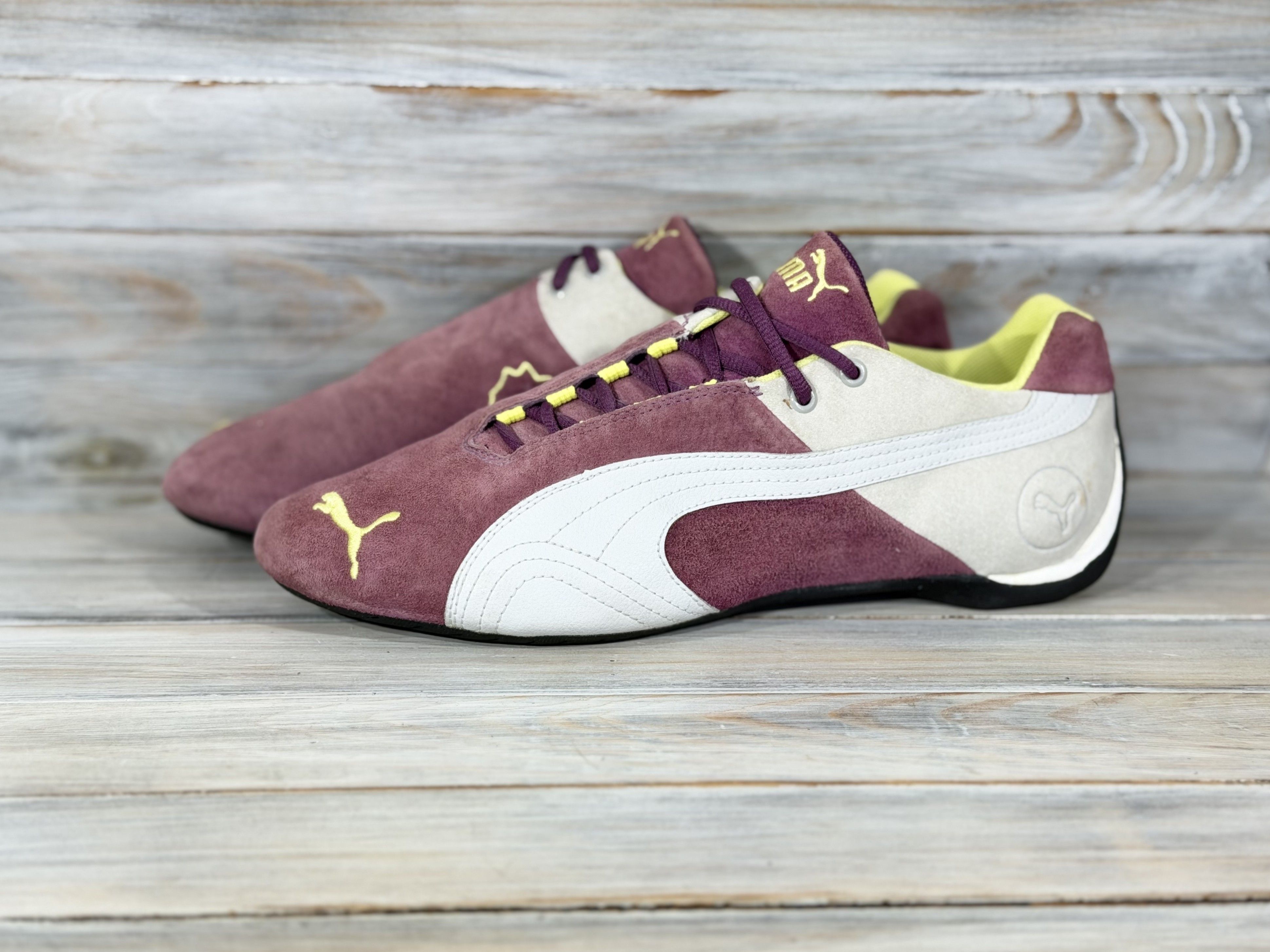 Puma PUMA Future Cat Low P Speedcat Suede Purple Vintage Sneakers Size US 12 / EU 45 - 5 Thumbnail