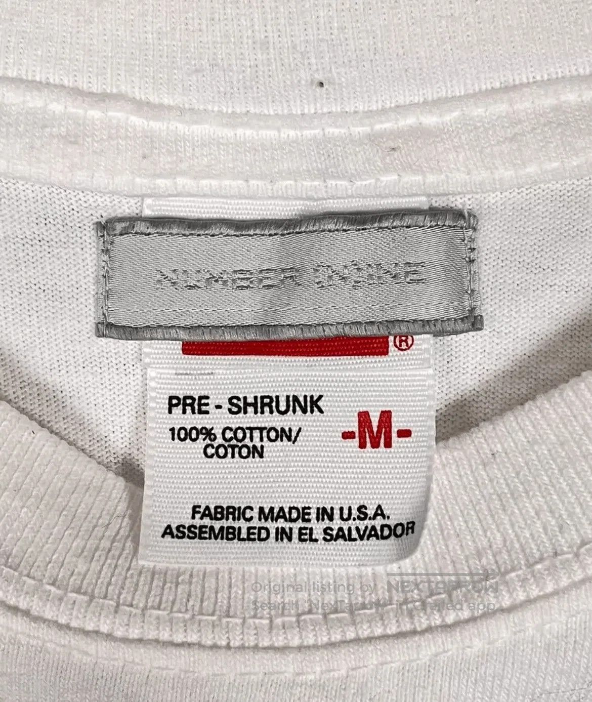 Number (N)ine Number Nine 01SS Runway Special Tee. Size US M / EU 48-50 / 2 - 3 Thumbnail