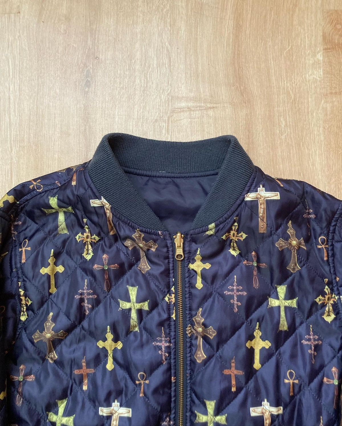 Supreme Supreme 2013 S/S Reversible Crosses Bomber | Grailed