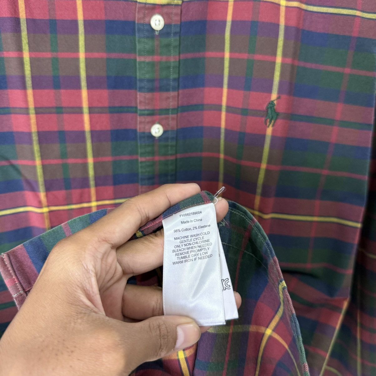Polo Ralph Lauren POLO RALPH LAUREN plaid button up shirt Size US L / EU 52-54 / 3 - 4 Thumbnail