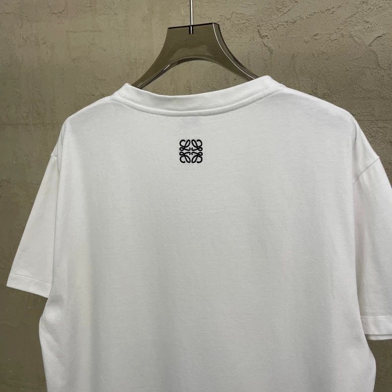 Loewe LOEWE White fantasy world soap bubble short sleeve T-shirt Size S / US 4 / IT 40 - 4 Thumbnail