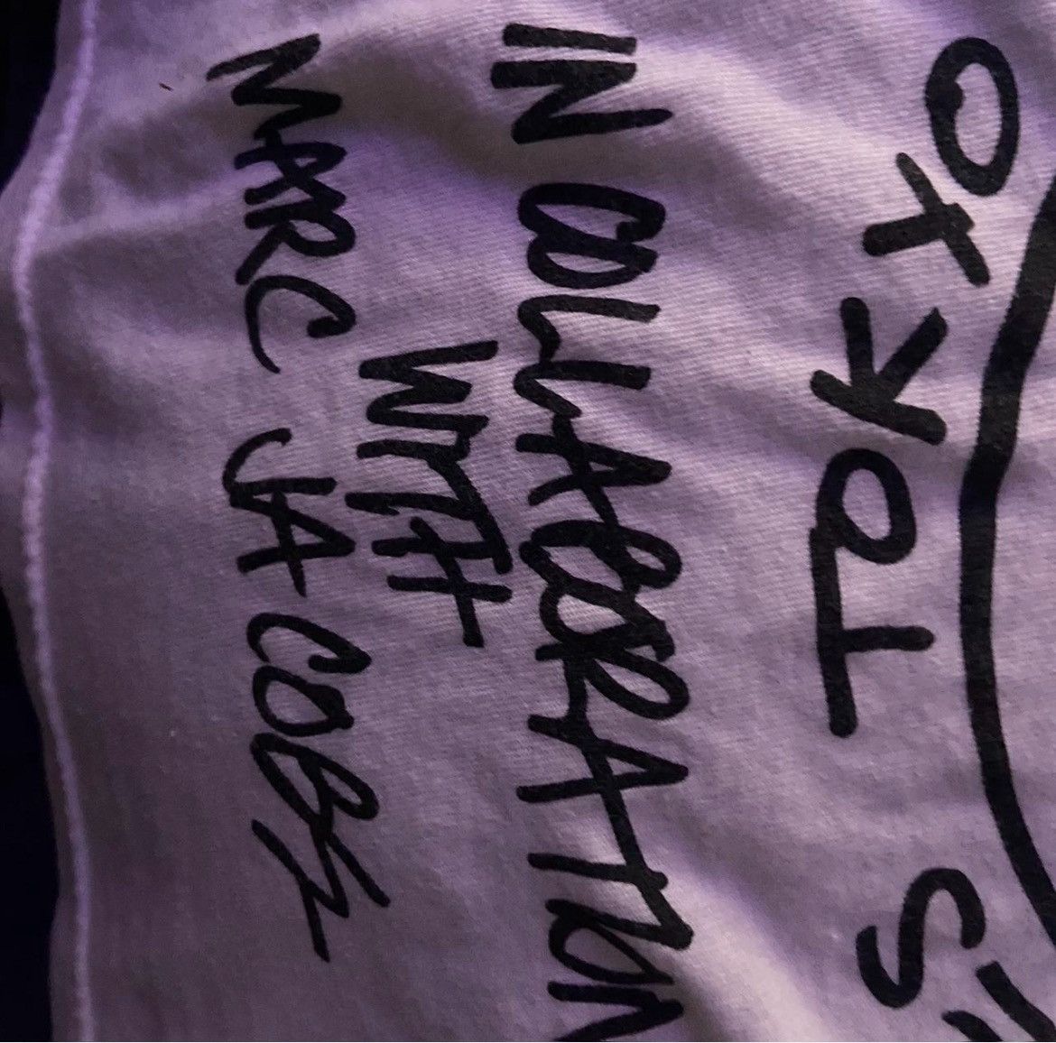 Stussy x Marc Jacobs tee