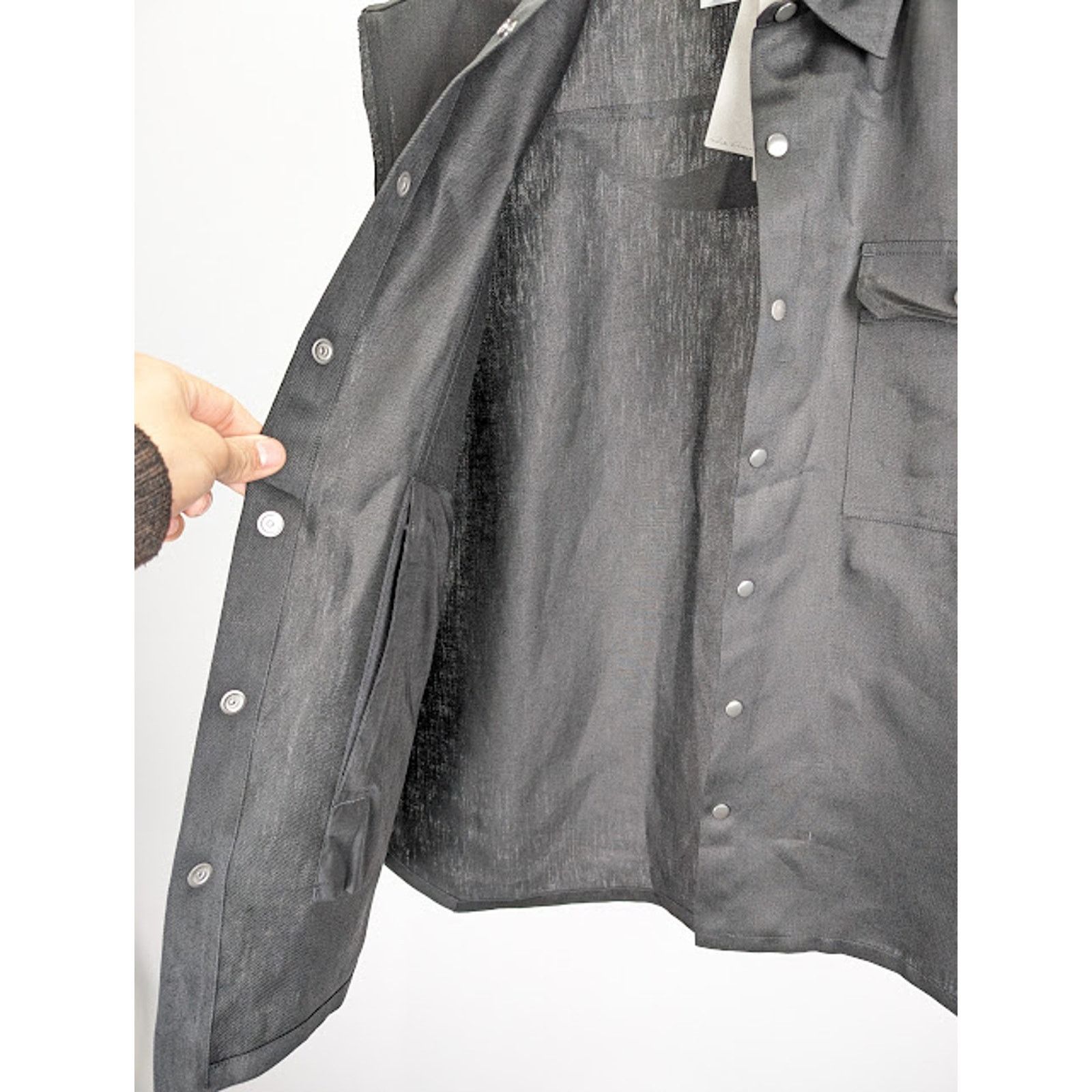 Rick Owens o1rshd1 Jumbo Sl Outershirt in Black Size US L / EU 52-54 / 3 - 16 Thumbnail