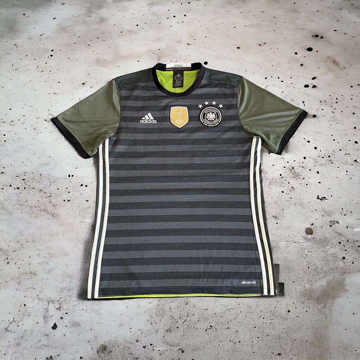 Adidas GERMANY FOOTBALL SHIRT SOCCER JERSEY FIFA 2014 ADIDAS AA0110 Size US M / EU 48-50 / 2 - 1 Thumbnail