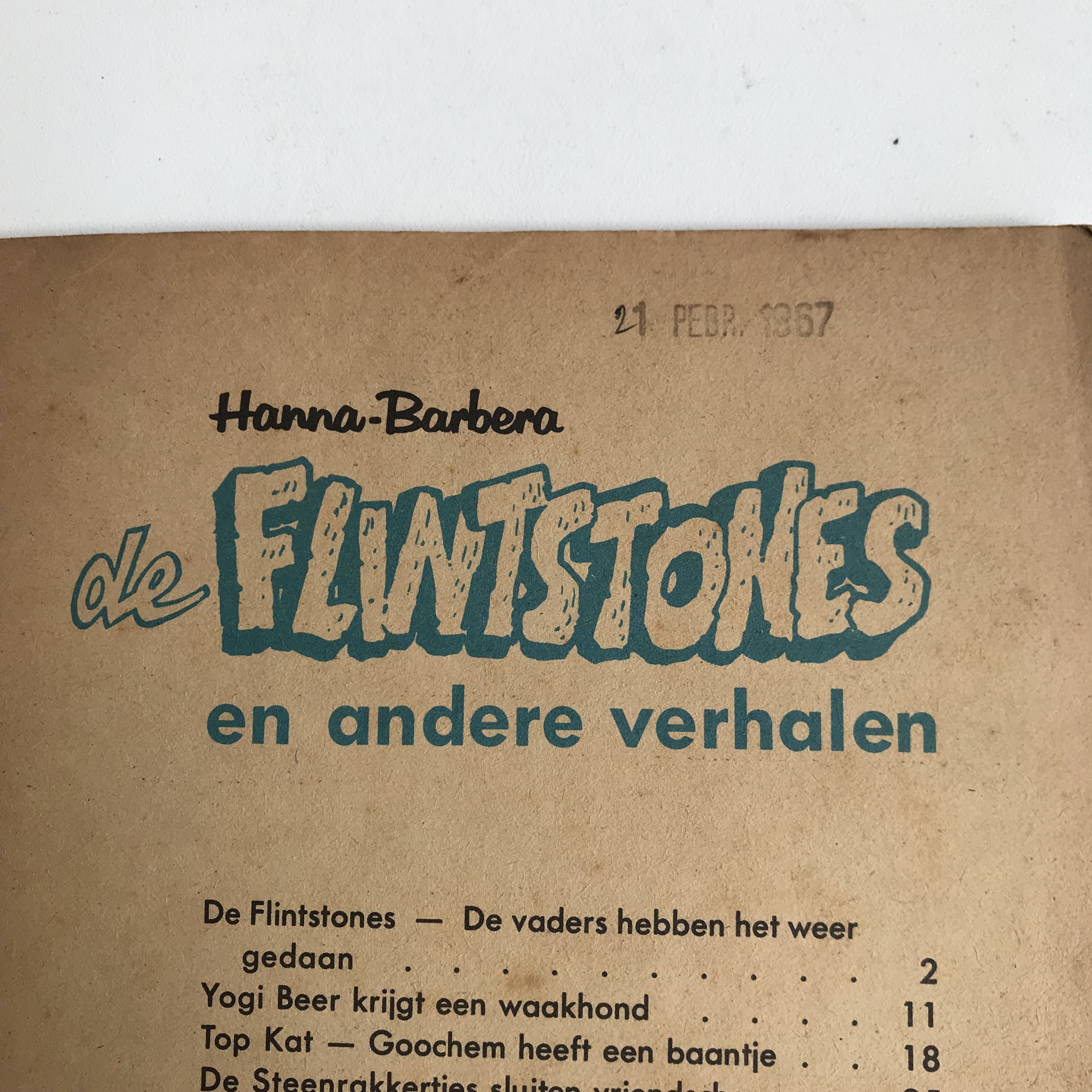 Vintage Vintage Hanna Barbera DE FLINTSTONES EN ANDERE VERHALEN Size ONE SIZE - 11 Thumbnail