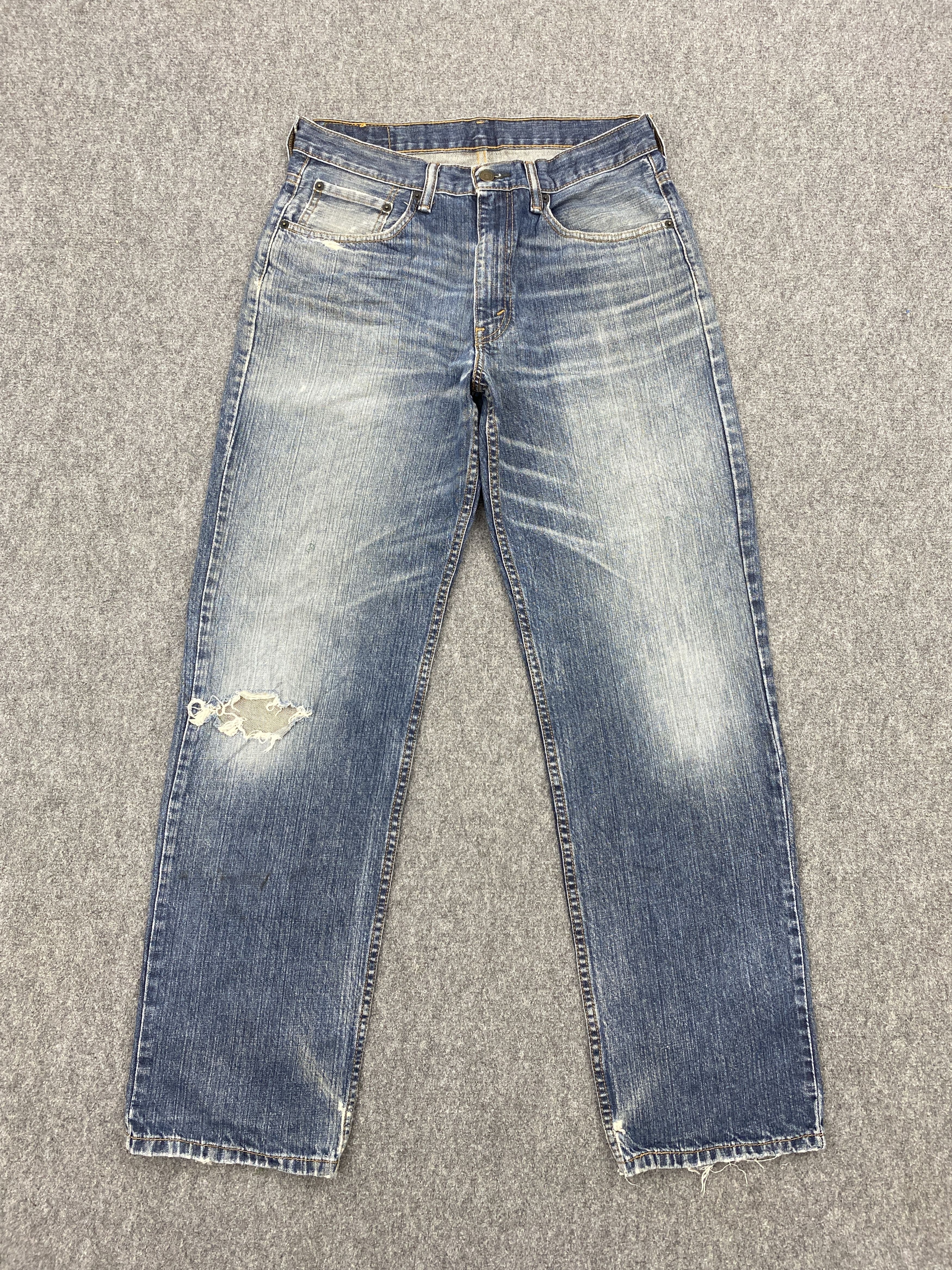 image of Levis x Vintage Faded Blue Vintage Levi's 550 Jeans in Blue Denim, Men's (Size 31)
