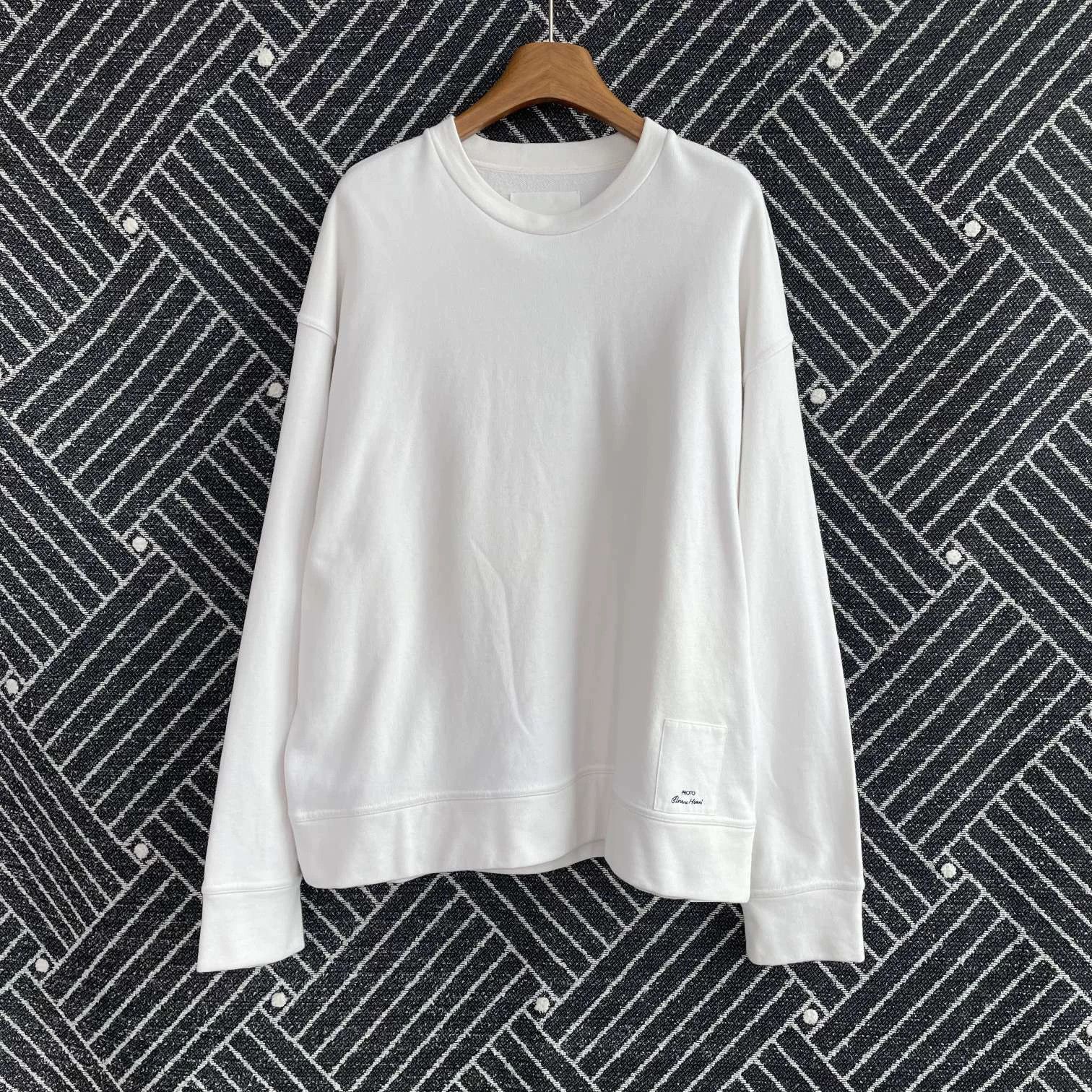 Jil Sander Jil Sander Embroidered Signature Photo Sweatshirt M 98N Size US M / EU 48-50 / 2 - 1 Thumbnail