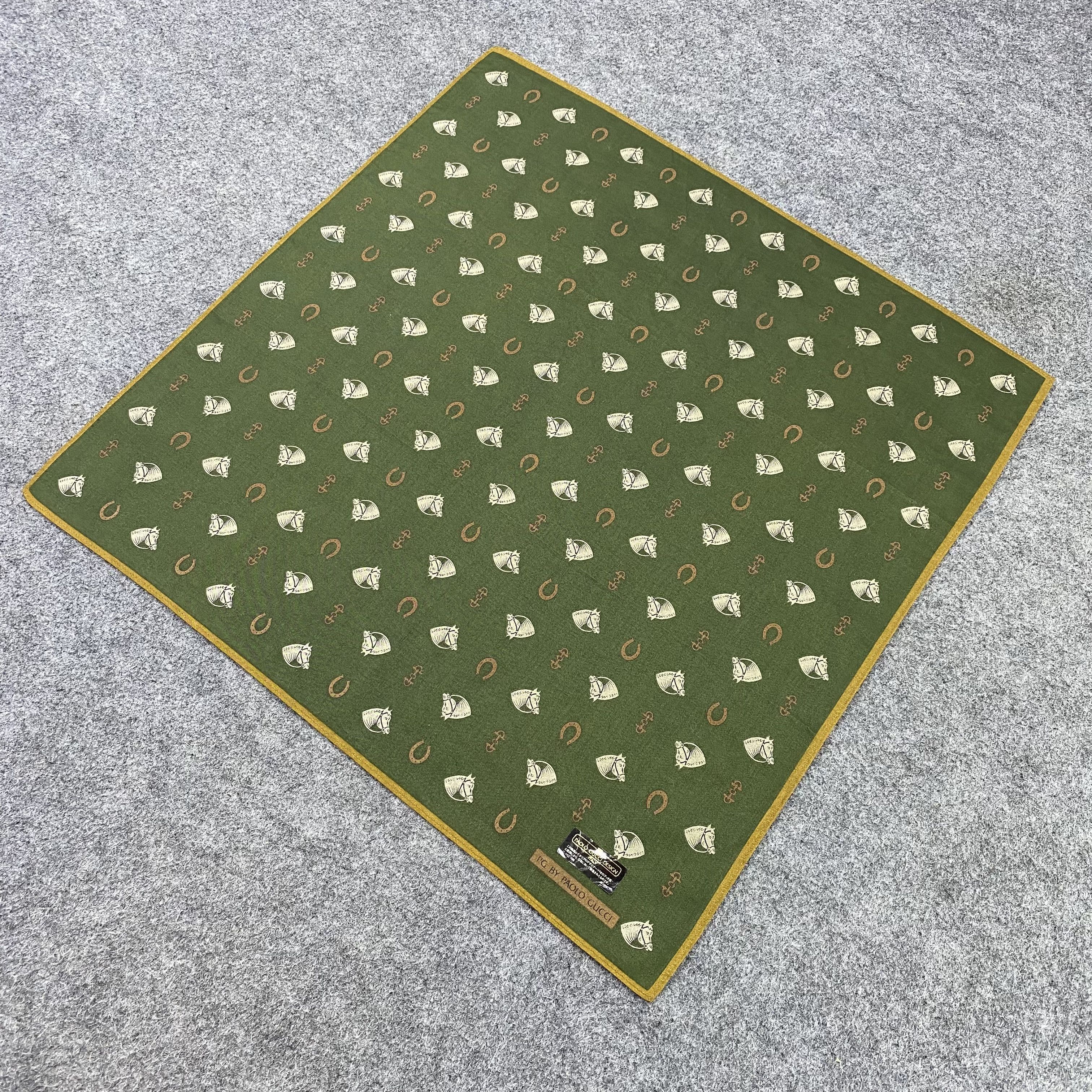 Paolo Gucci Paolo Gucci Handkerchief / Bandana / Neckerchief-B1515 Size ONE SIZE - 4 Thumbnail