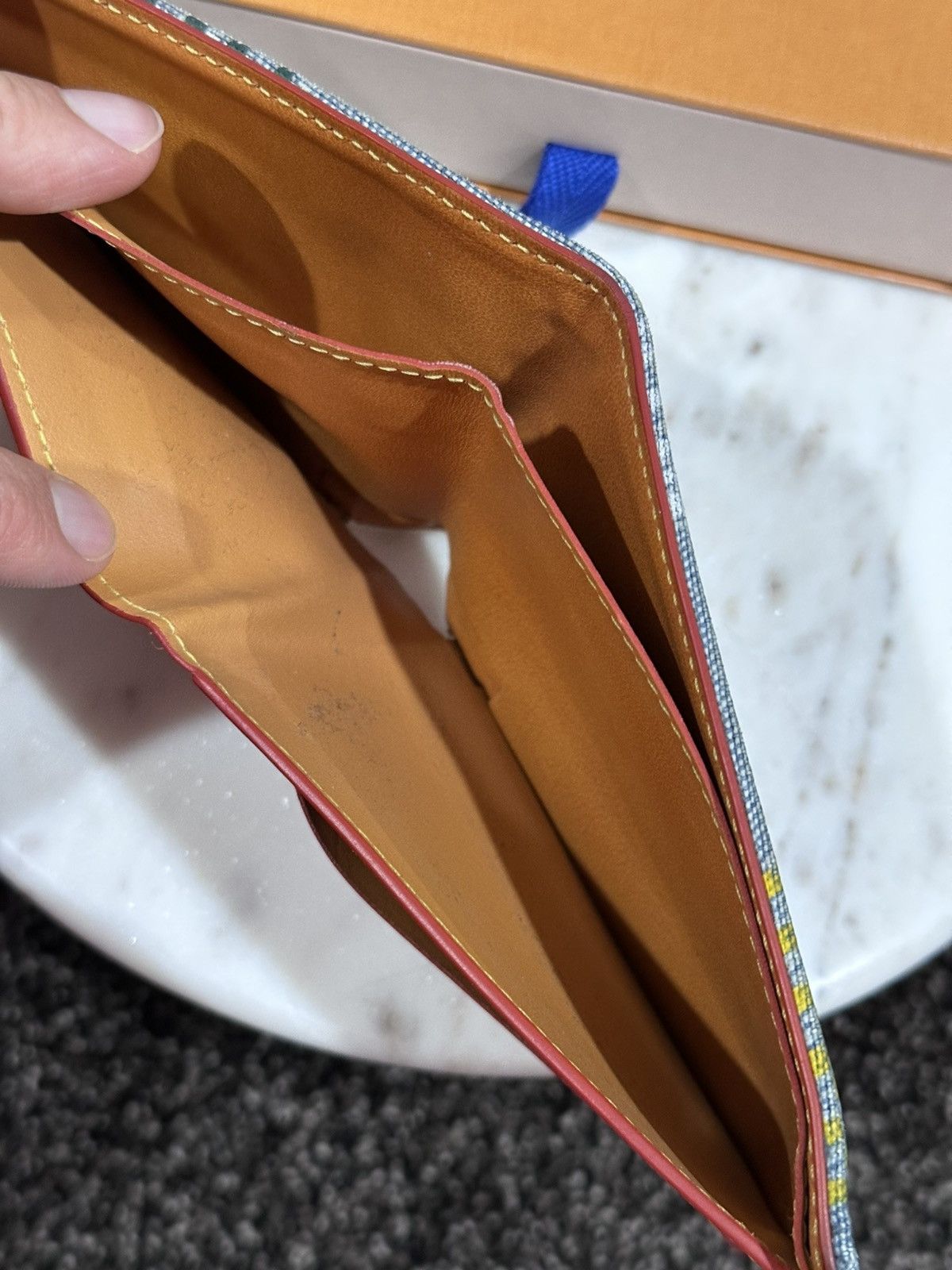 Louis Vuitton Louis Vuitton Pharrell Lovers Denim Damier Multiple Wallet Size ONE SIZE - 10 Thumbnail