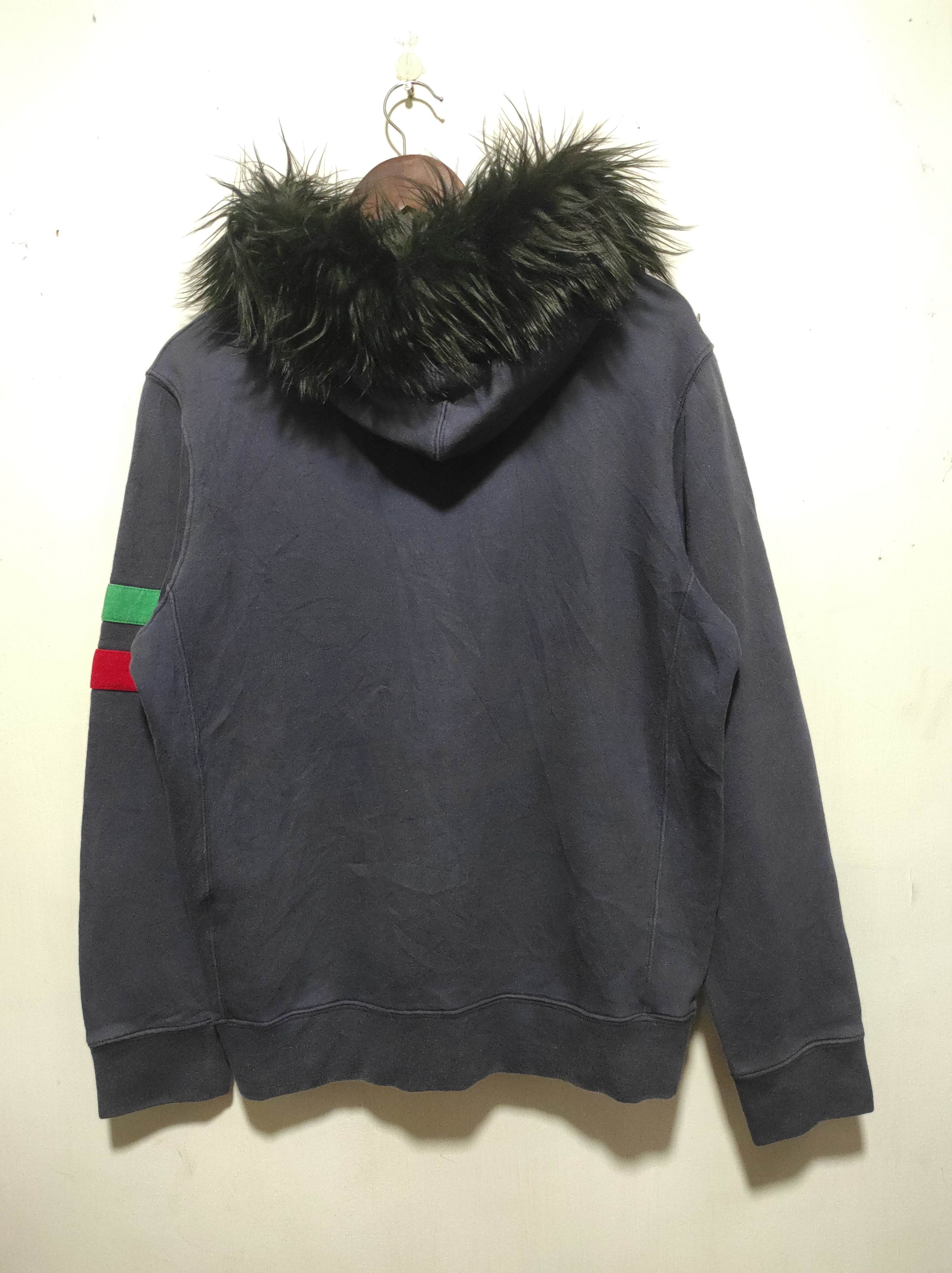 Hysteric Glamour Hydrogen navy faded Zipper Fur Hoodie LGB IfSixWasNine style Size US L / EU 52-54 / 3 - 12 Thumbnail