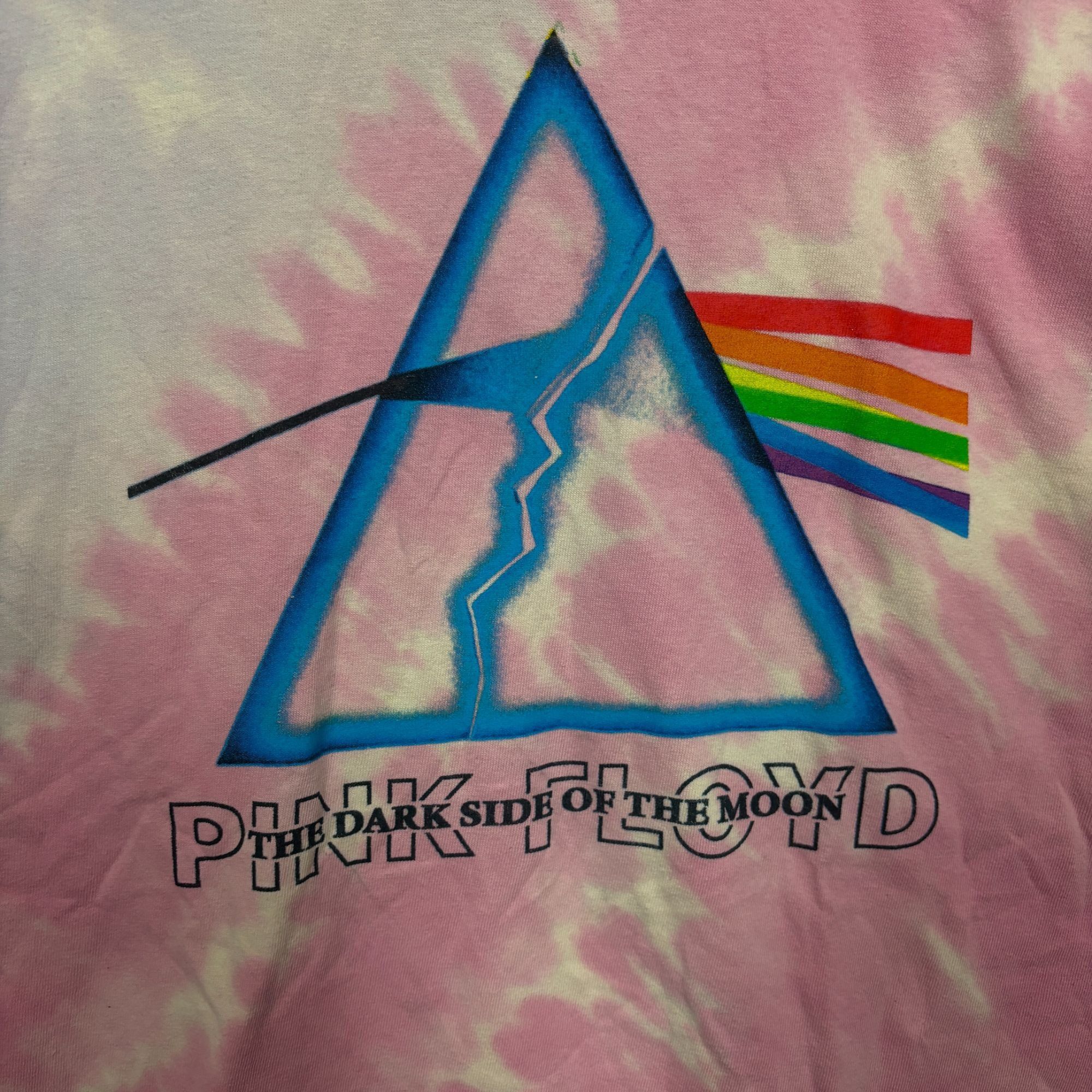 Pink Floyd Pink Floyd The Dark Side of the Moon Album Rock Tie Dye M Size US M / EU 48-50 / 2 - 2 Thumbnail